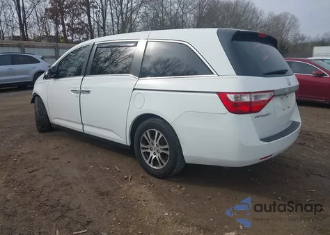 2011 Honda Odyssey Ex-L z USA, uszkodzony, nr VIN 5FNRL5H61BB048616